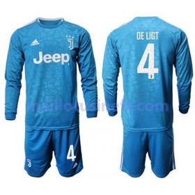 Maillot de Foot Juventus De Ligt 4 Troisième 2019-20 Manches Longues - Enfant
